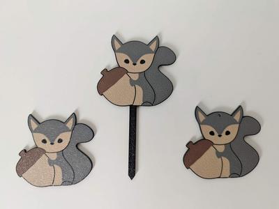 Squirrel decorations