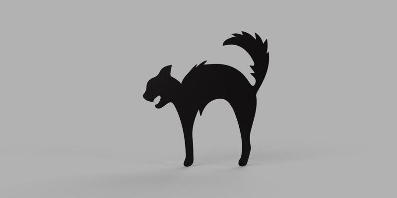 Cat Wall Decoration, Halloween