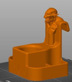 Beer holder for guitar box 5150