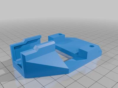 Hobbywing switch mount for Traxxas X-MAXX with telemetry expander 2.0