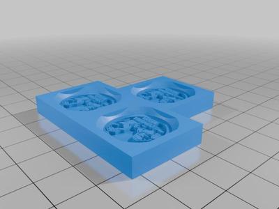 Comuna Nerd Wargames Life Marker (Dice holder) from 3 to 30 wounds