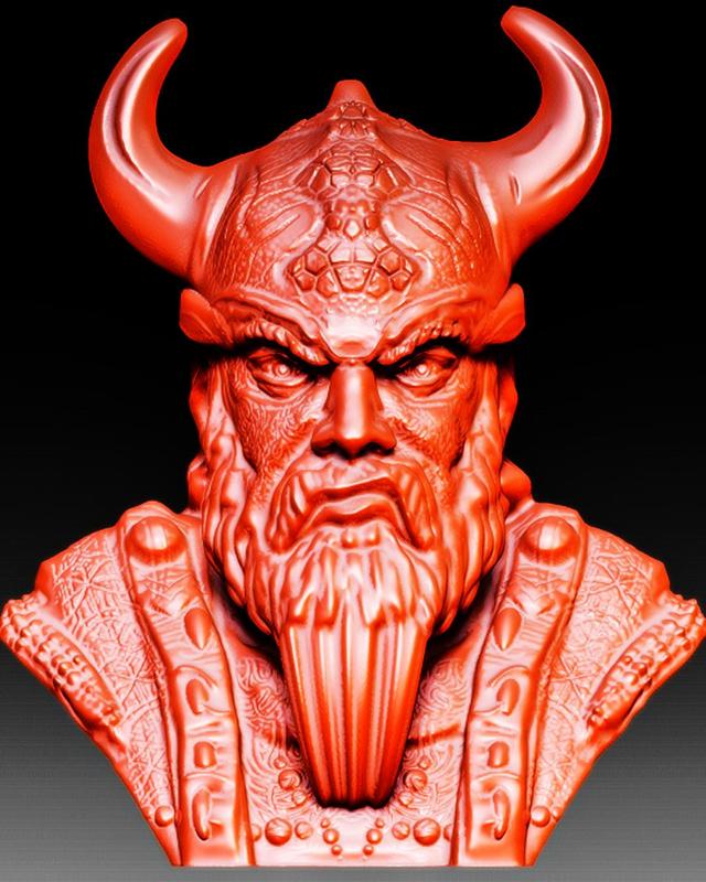 Viking Bust