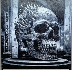 Rune Skull #11