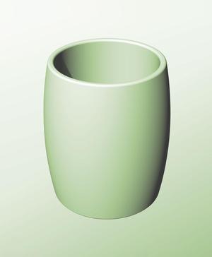 CR128-190 Modular component container for modern decor 3d printing