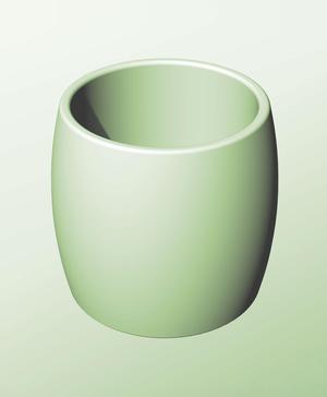 CR128-150 Stacking module bin for modern home decor 3d stl file