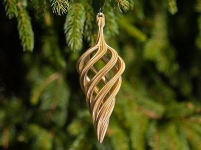 Christmas Spiral Teardrop 2023 