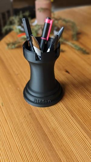 Rook pen holder