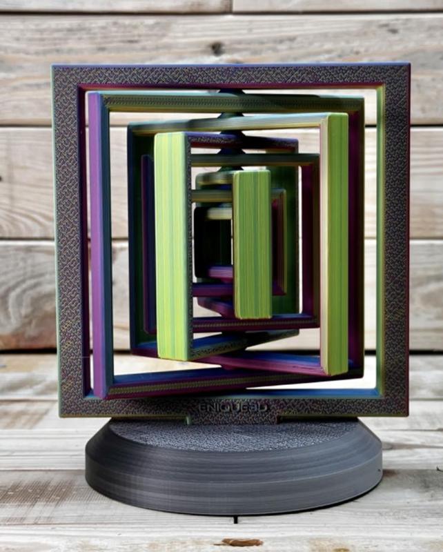 Rotating Square Gyro