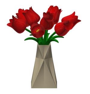 Decorative flower plant vase