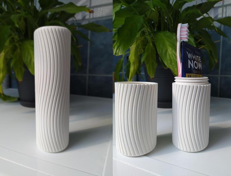 Travel Toothbrush Kit Holder