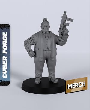 Uncle Che-Sio - With Free Cyberpunk  - Sci-Fi Gift Ideas for RPG and Wargamers