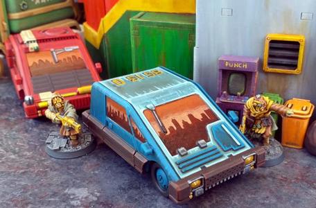 Cyberpunk Compact Cars