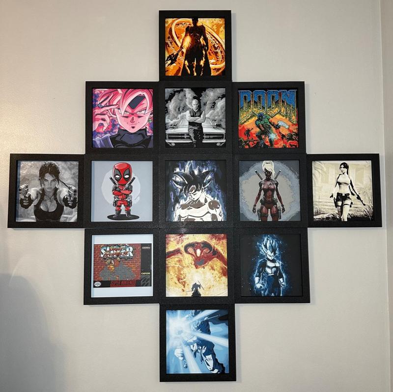 Universal Frame w/ French Cleat: 200mm 180mm 150mm