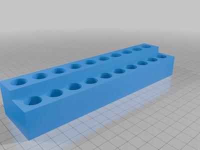 Reloading Block for Magnum Cartridges