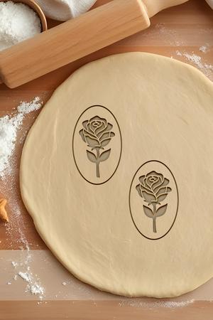 Rose Cookie Cutter, Biscuit Cutter