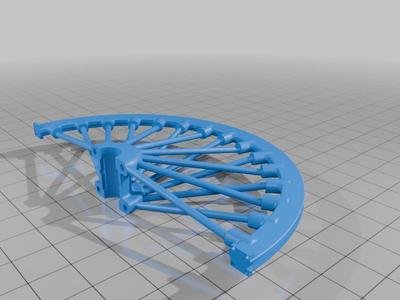 O Gauge Colliery Headstock Wheel Wagon Load Halves