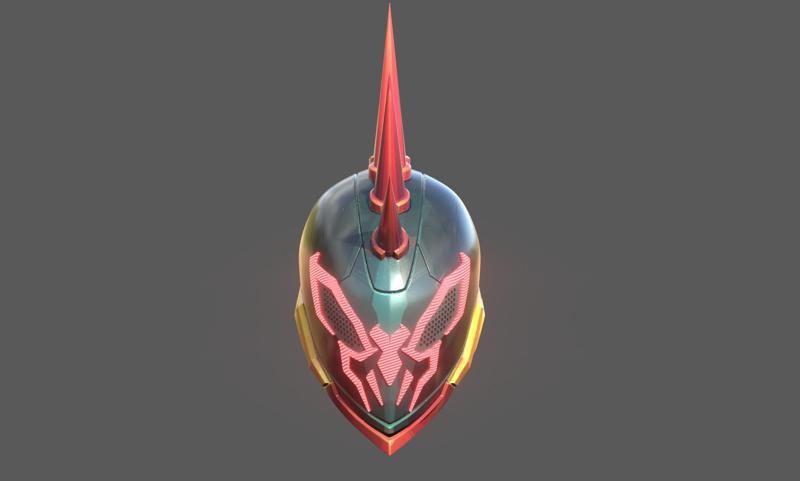 Marvel Rivals Spider Punk Helmet