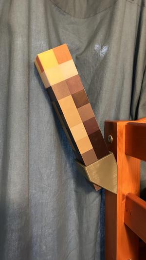 Minecraft Torch Wallmount