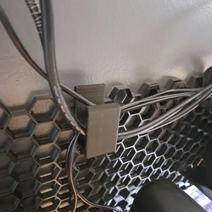 Cable Management Honeycomb Wall