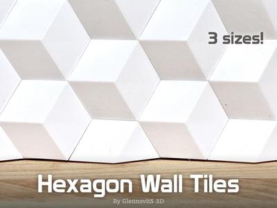 Hexagon Wall Tiles (Backdrop styling for photos)