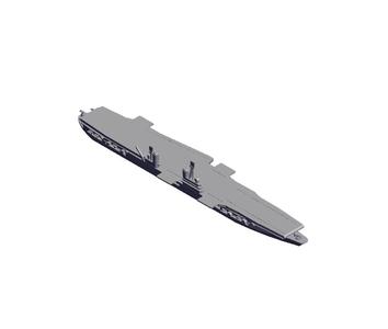 1250 Scale USS Proposed C-2 Carrier Design 1946.stl