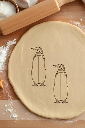 Penguin Cookie Cutter, Biscuit Cutter