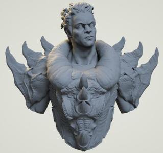 dragon knight bust