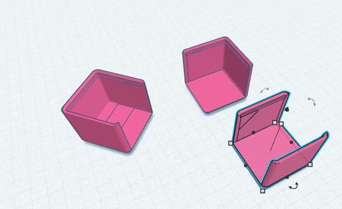 Gridfinity sizeable containers