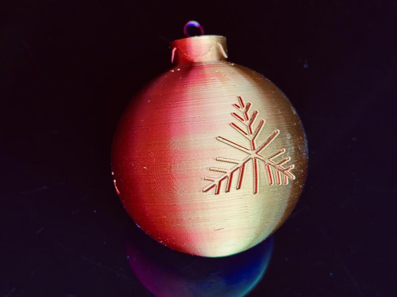 Christbaumkugel / Glitter Ball