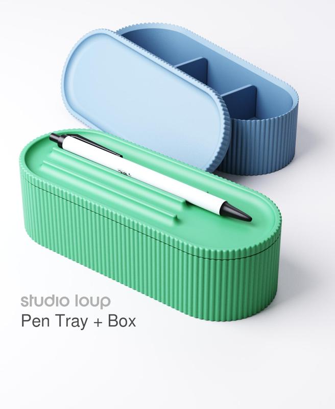 Pen Tray + Box