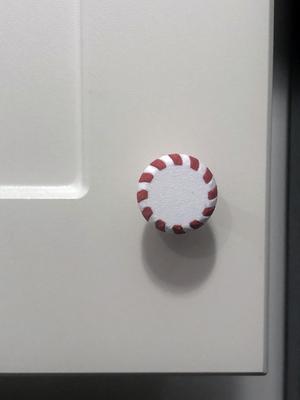 Kitchen Cabinet Knob - Peppermint Candy Swirl 2