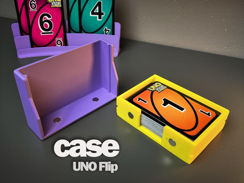 Best Playing Card Case UNO Flip Express for 56 cards