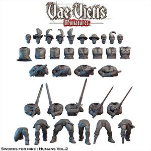 Modular Swords for hire : Humans vol 02  [PRE-SUPPORTED]