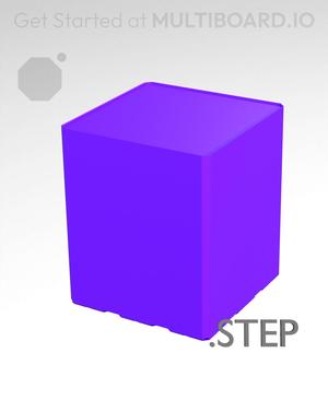 3x3x3·5 - Multibin Insert - STEP Remixing File