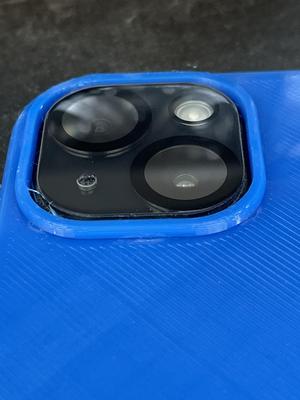 Parameterized iPhone 15 case Camera Ring