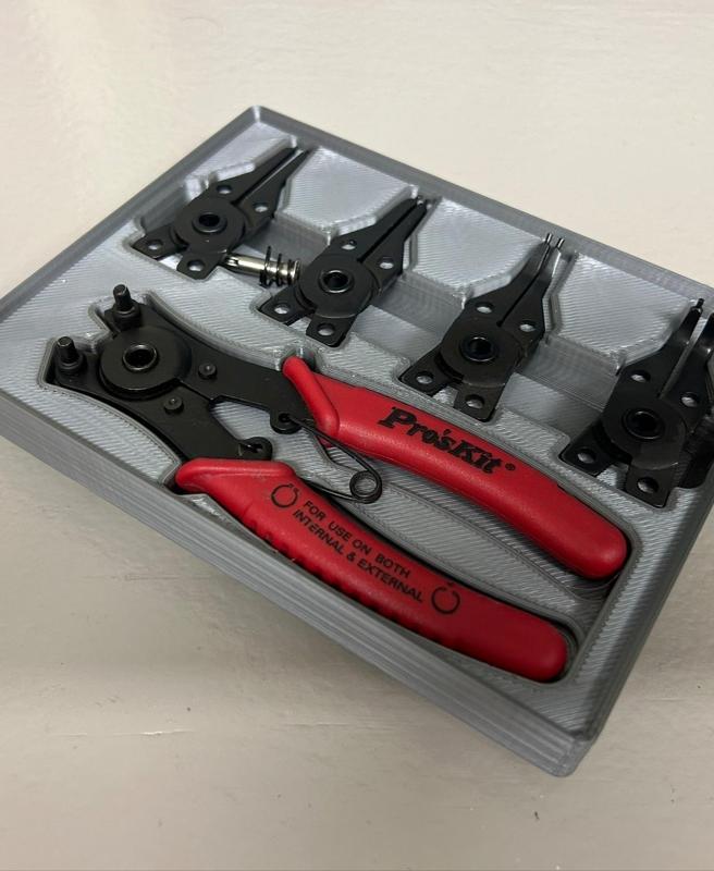 Gridfinity Snap Ring Pliers