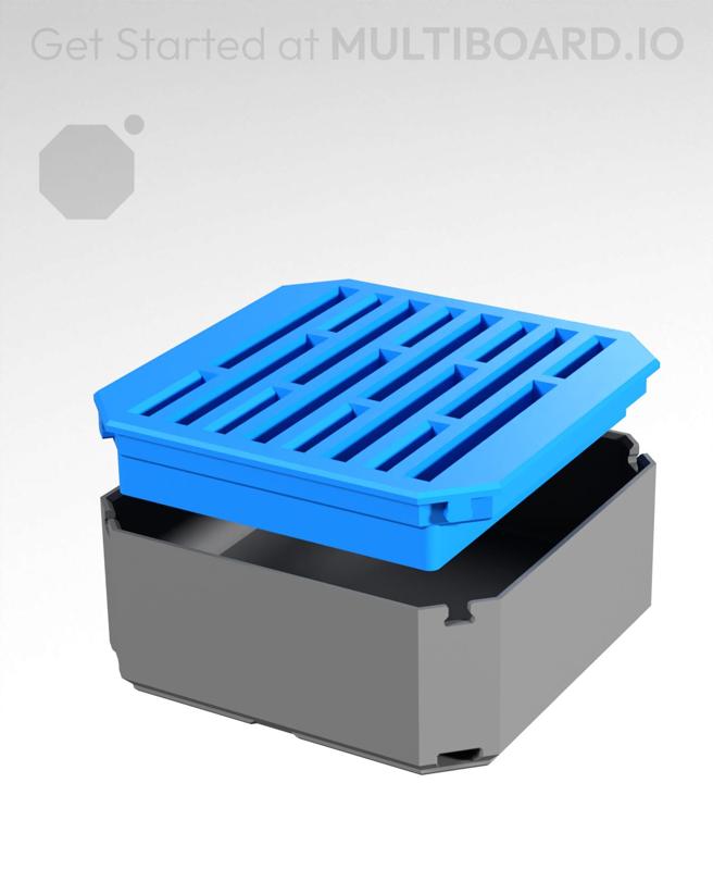 1x1 - SD Cards Holder - Multibin Top