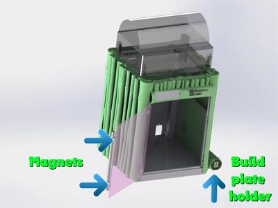 Bambu style P1P enclosure #ThangsBambuContest