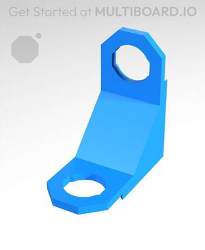 Type 1, Mid Thread Holes, 2x2 Inside Bracket