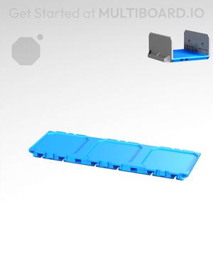 3x1-Deep - Internal Grid - Multibin Drawer Base