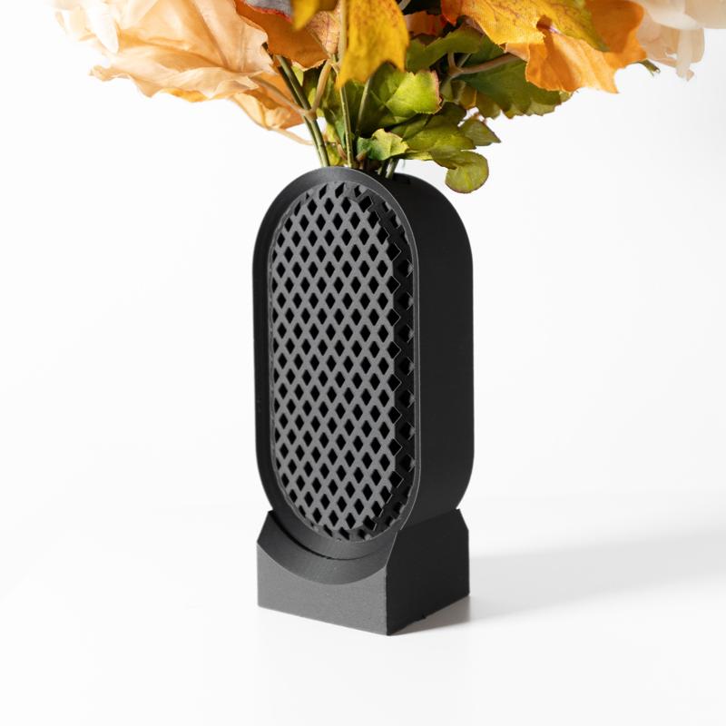 The Voson Vase, Modern and Unique Home Decor for Dried and Preserved Flower Arrangement  | STL File