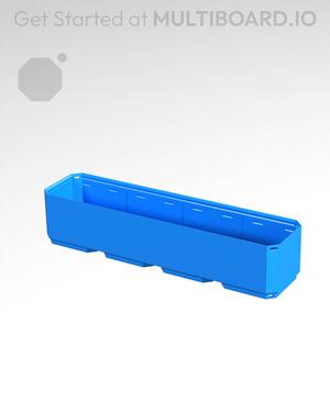 4x1x0.75 - Simple Walls - Multibin Shell