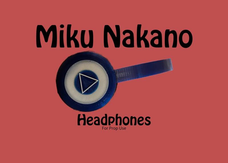 Miku Nakano Headphones Prop (1.1)   
