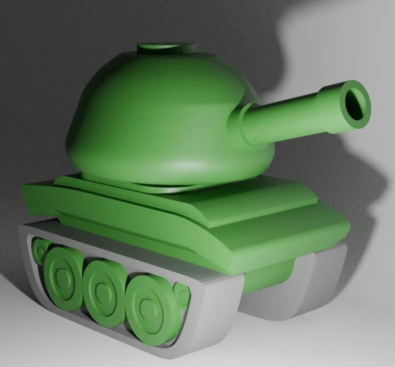 Cartoon Tank   