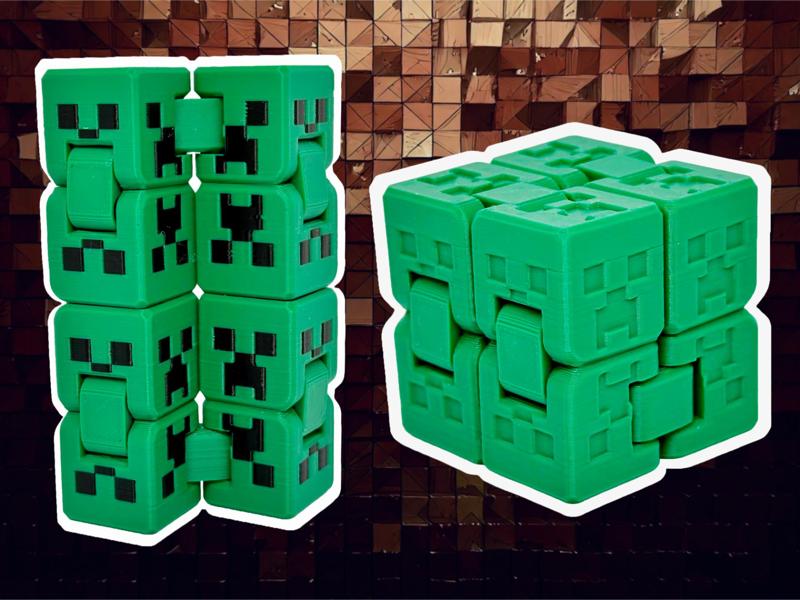Minecraft Fidget Cube: Creepers