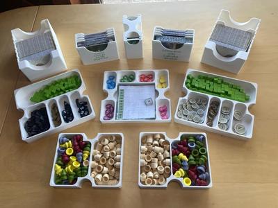 Earth Board Game + Abundance Expansion Organizer   