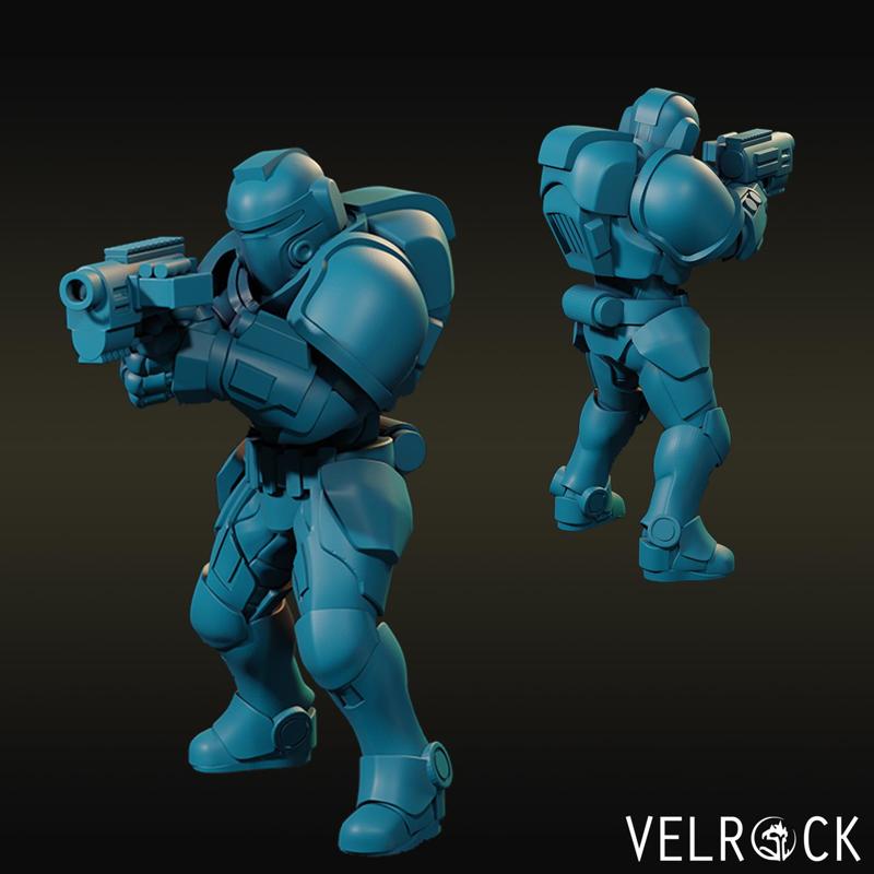 Tempest Marine Pistoleer NOW PRESUPPORTED