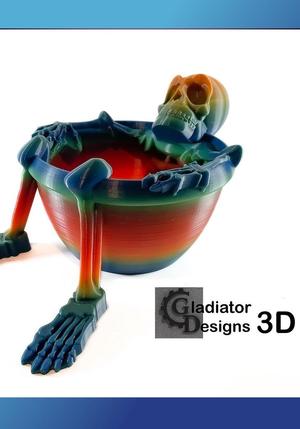 Skeleton Candy Bowl