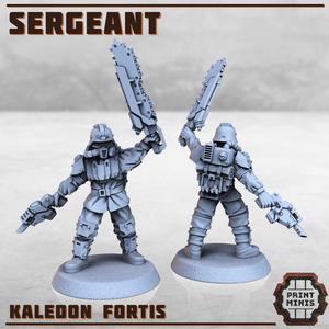 Sergeant - Kaledon Fortis Army