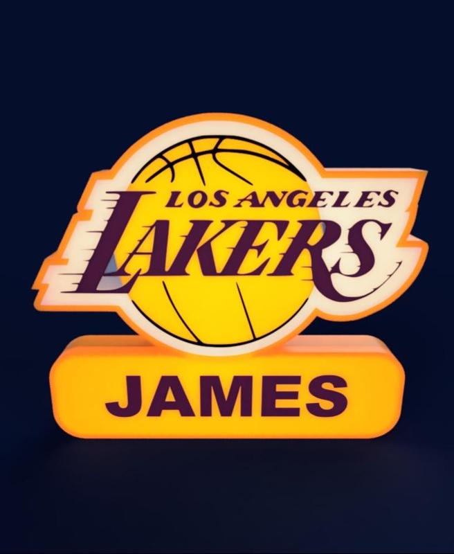 L.A. Lakers Sign - LED Strip Compatible